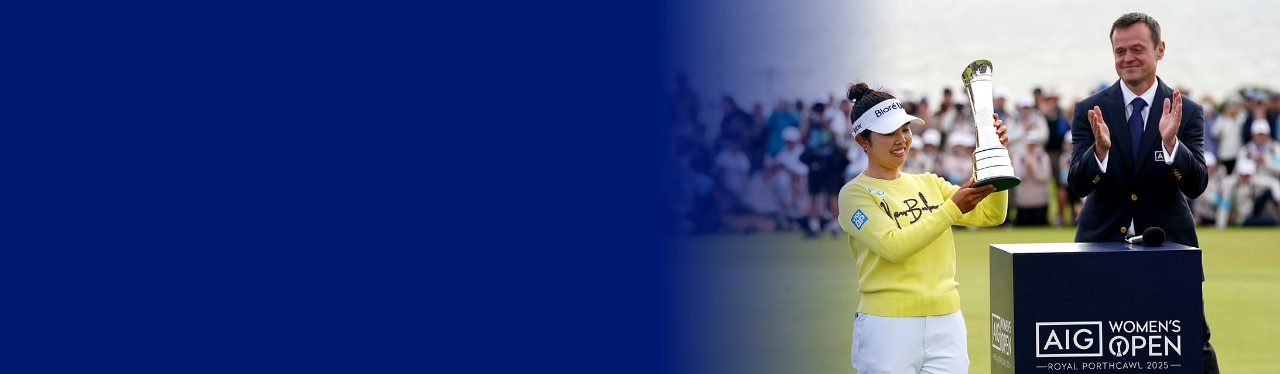 2025 AIG Women's Open - Trophy winner Miyu Yamashita