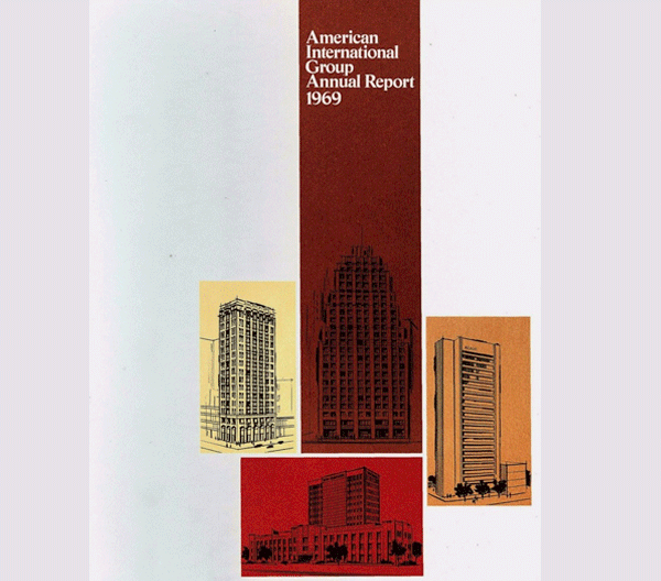 Cover of American International Group Annual Report 1969