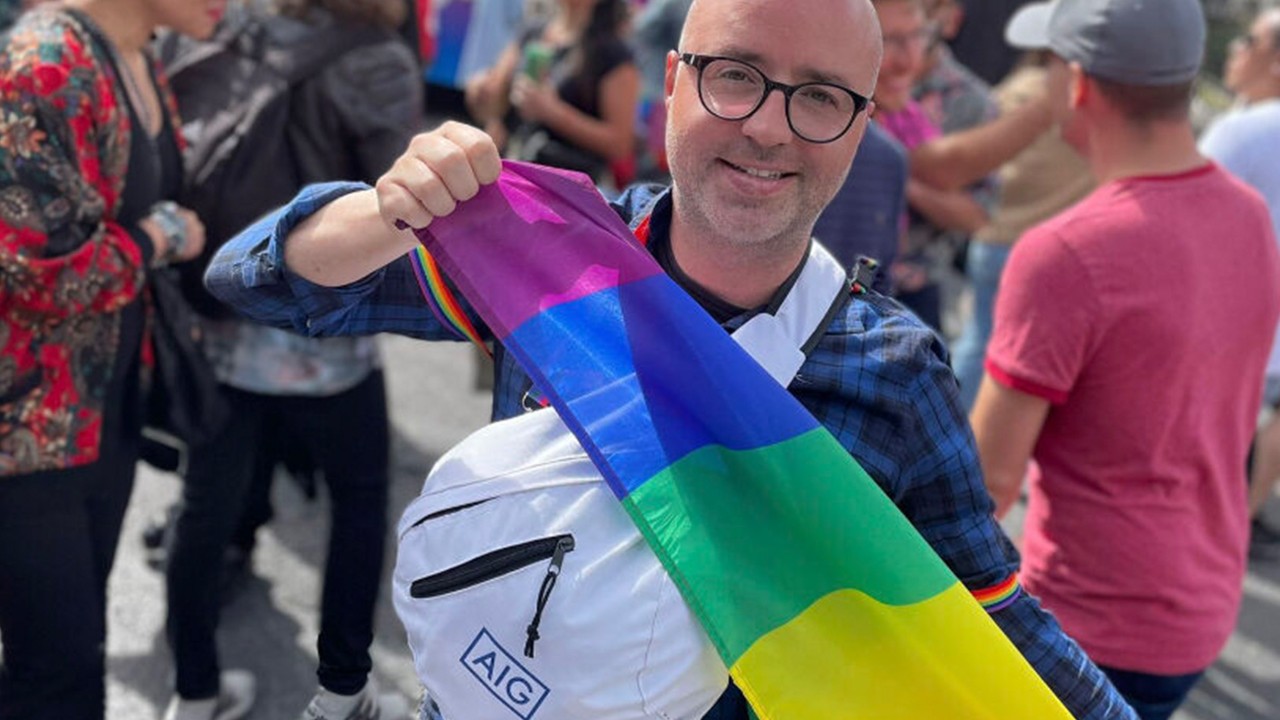 Dublin Pride Parade (2022); featuring Keith Kinsella